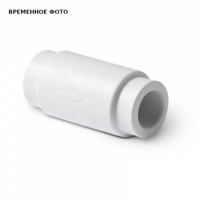 Клапан обратный Pro Aqua 32 мм полипропиленовый серый PA47012G