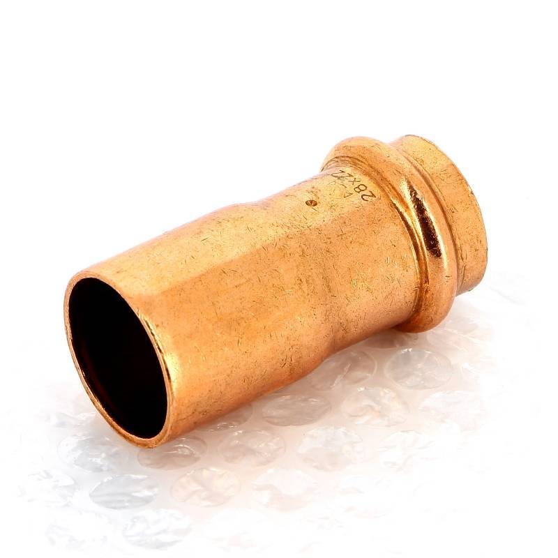 Муфта-вставка пресс IBP >B< Press 28х22 мм медь P5243 02822000