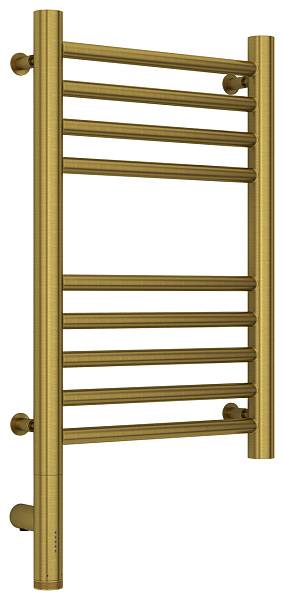 Полотенцесушитель электрический Сунержа Богема 3.0 300x500 мм левый состаренная латунь 051-5804-5030