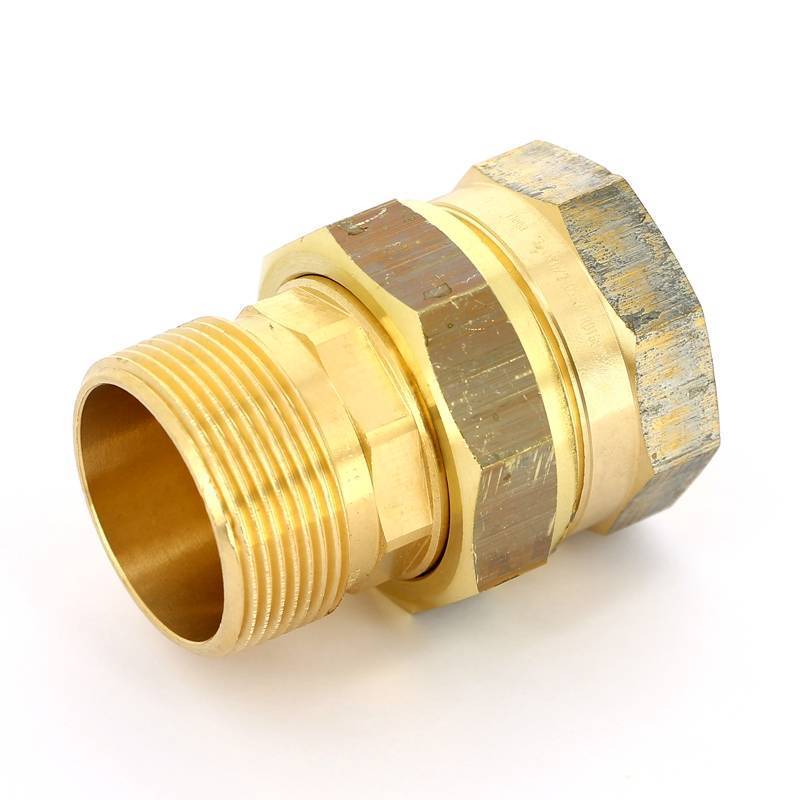 Разъемное соединение Viega модель 3331 бронза ВР/НР 1 1/2 плоское уплотнение 271336