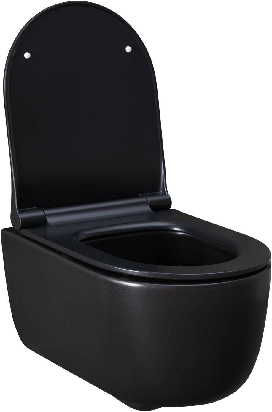Чаша подвесного унитаза Allen Brau Priority 36х49х33 см черный 4.31002.31