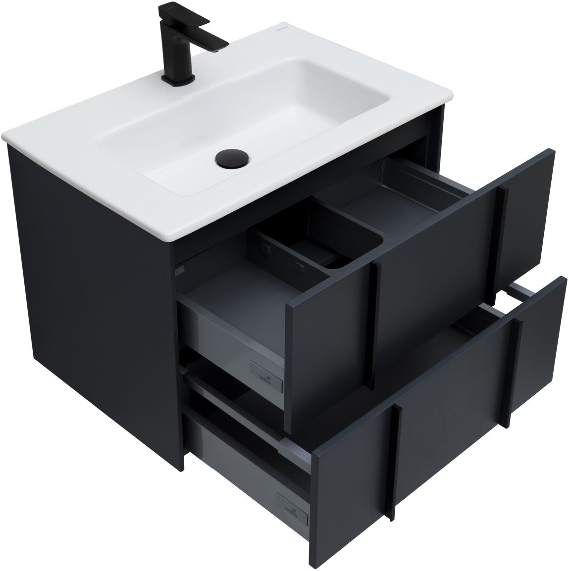 Тумба под раковину Allen Brau Reality 70x46.2x50 см антрацит 1.32004.AM