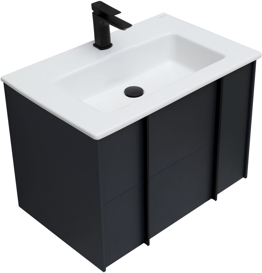 Тумба под раковину Allen Brau Reality 70x46.2x50 см антрацит 1.32004.AM