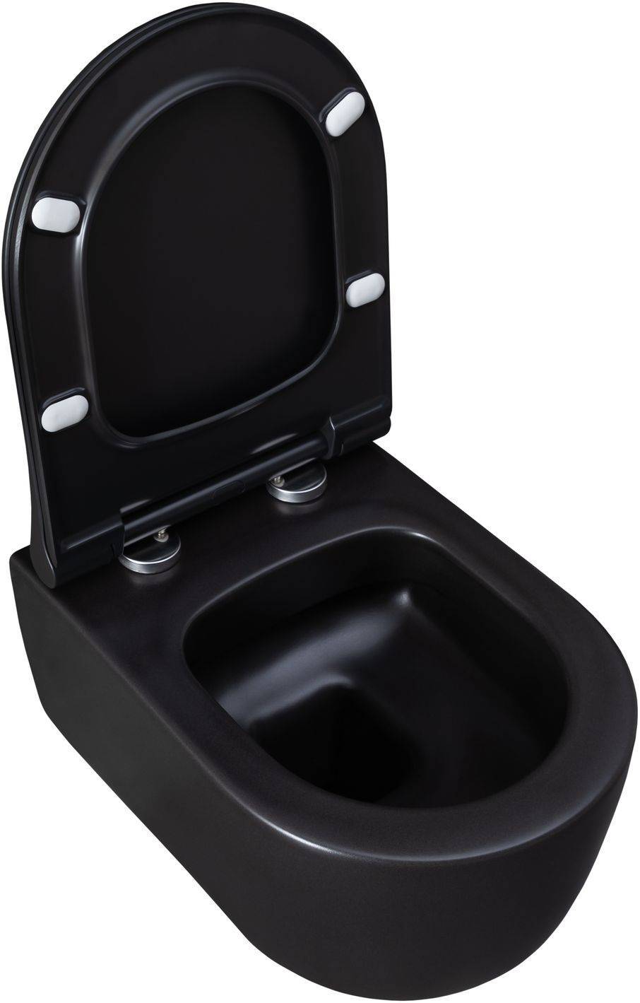 Чаша подвесного унитаза Allen Brau Priority 36х49х33 см черный 4.31002.31