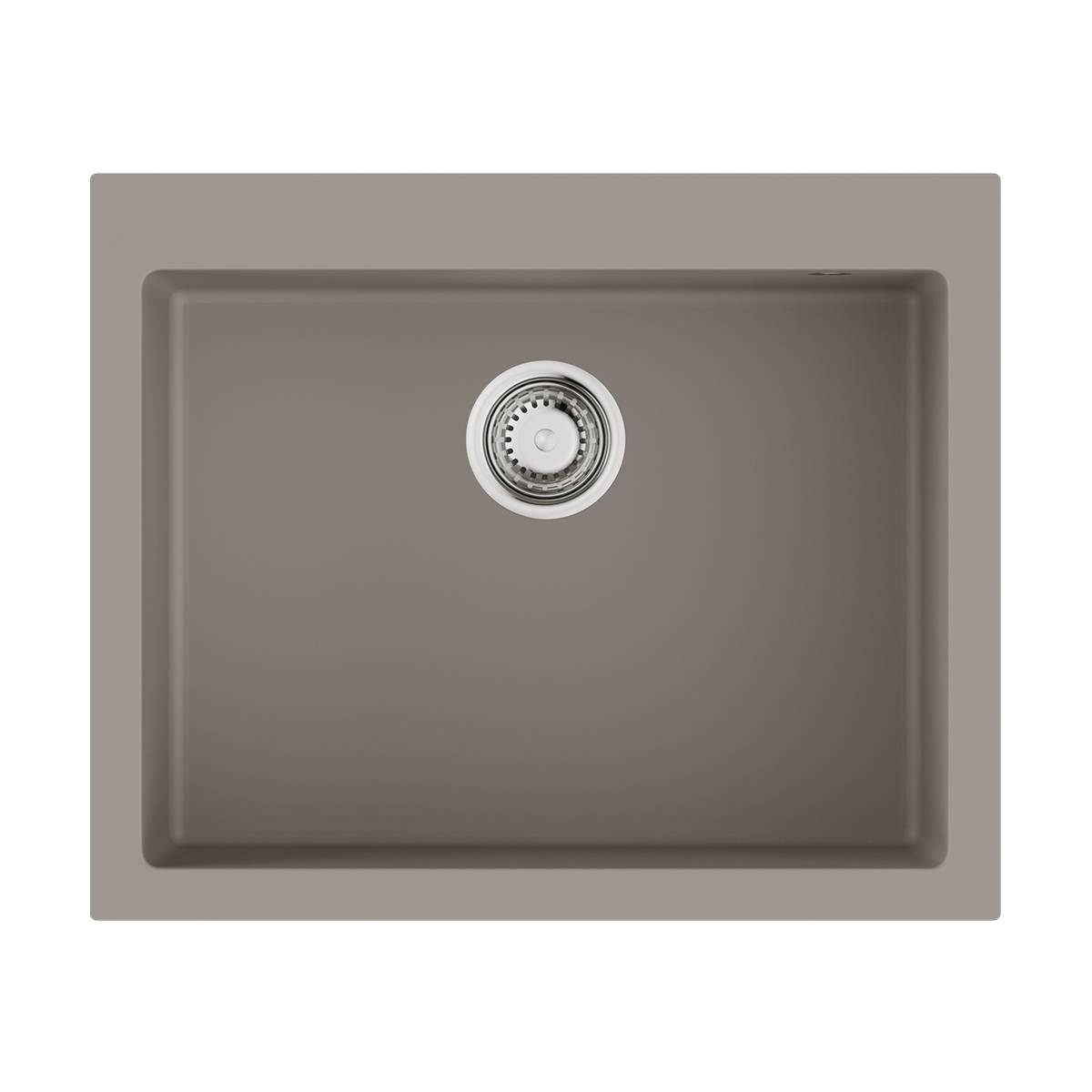 Кухонная мойка Omoikiri Bosen 61A-GR Artceramic 61 x 50 см leningrad grey 4993825