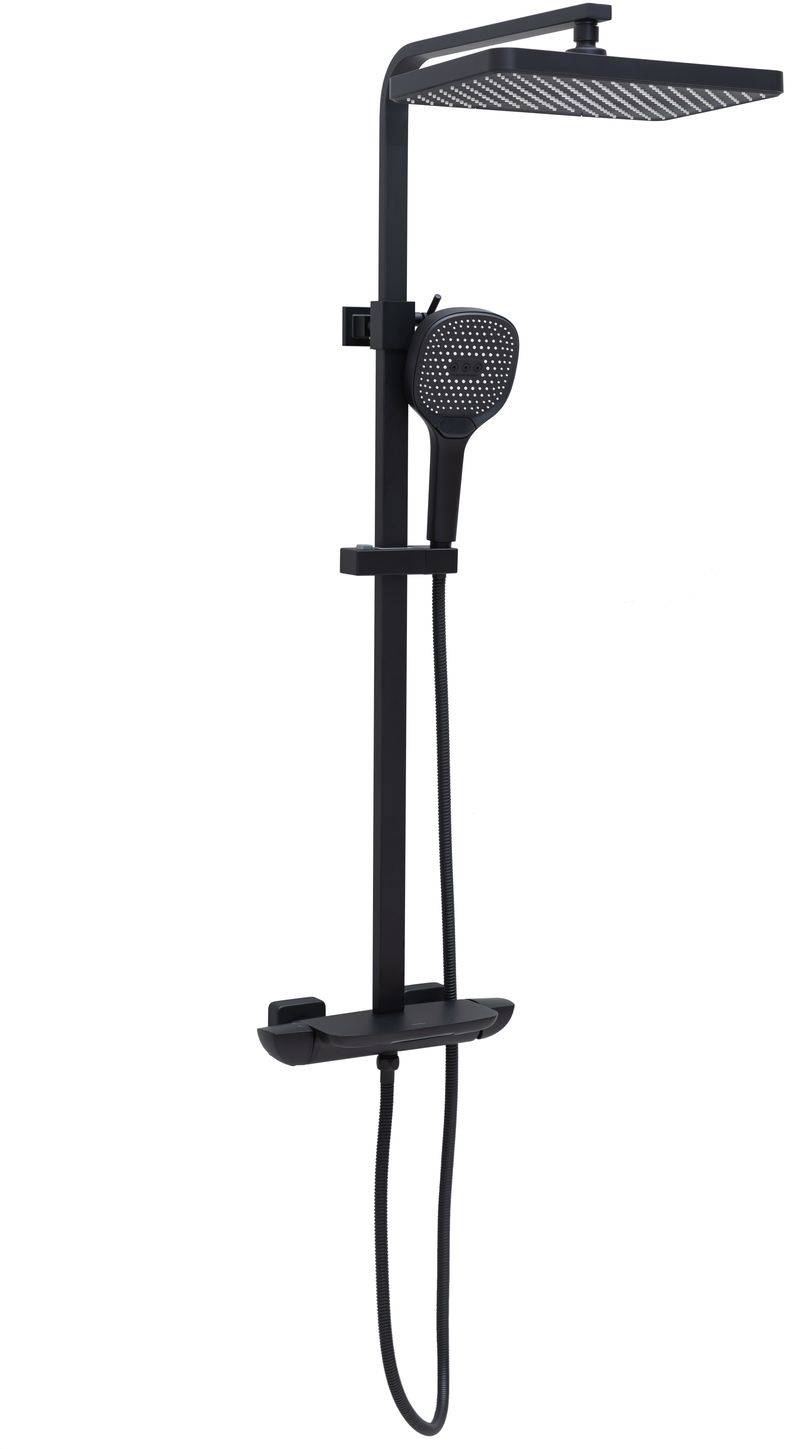 Душевая стойка Allen Brau Infinity 29.2x47 см черный 5.21030-31