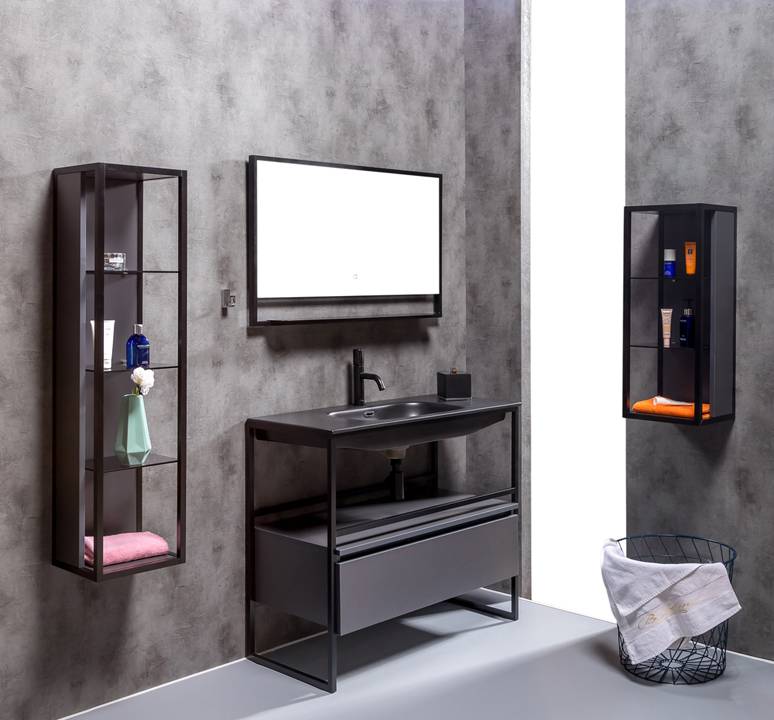 Ящик под консоль Armadi Art Loft 98х48х29 см антрацит 894-100-A