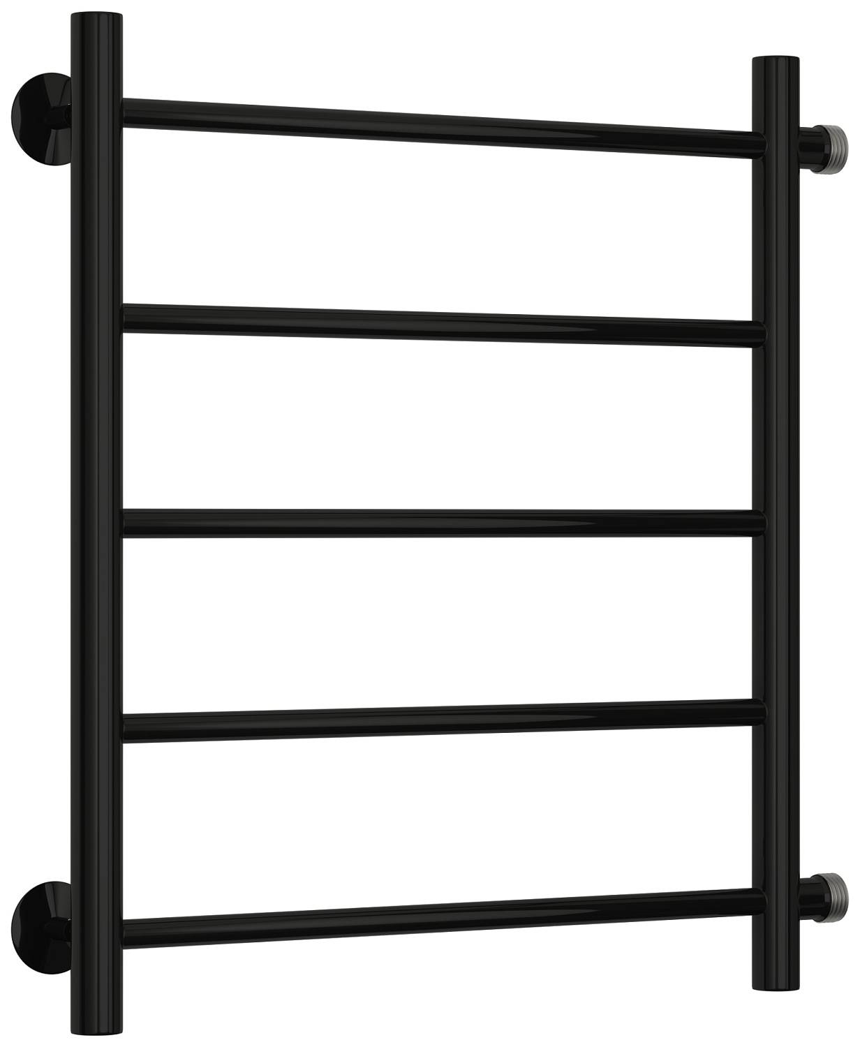 Полотенцесушитель водяной Стилье Версия-Б 50x50 см черный 17610-5050