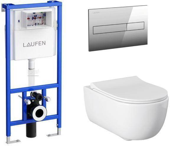 Унитаз подвесной с инсталляцией Allen Brau Priority 36х54.5х36 см белый 00316508