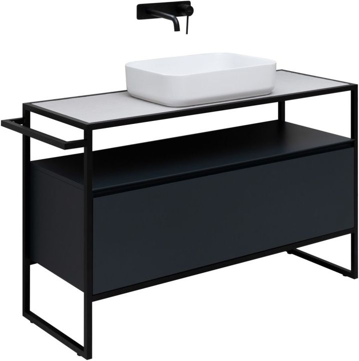 Тумба под раковину Allen Brau Priority 120x45x75 см антрацит 1.31004.AM