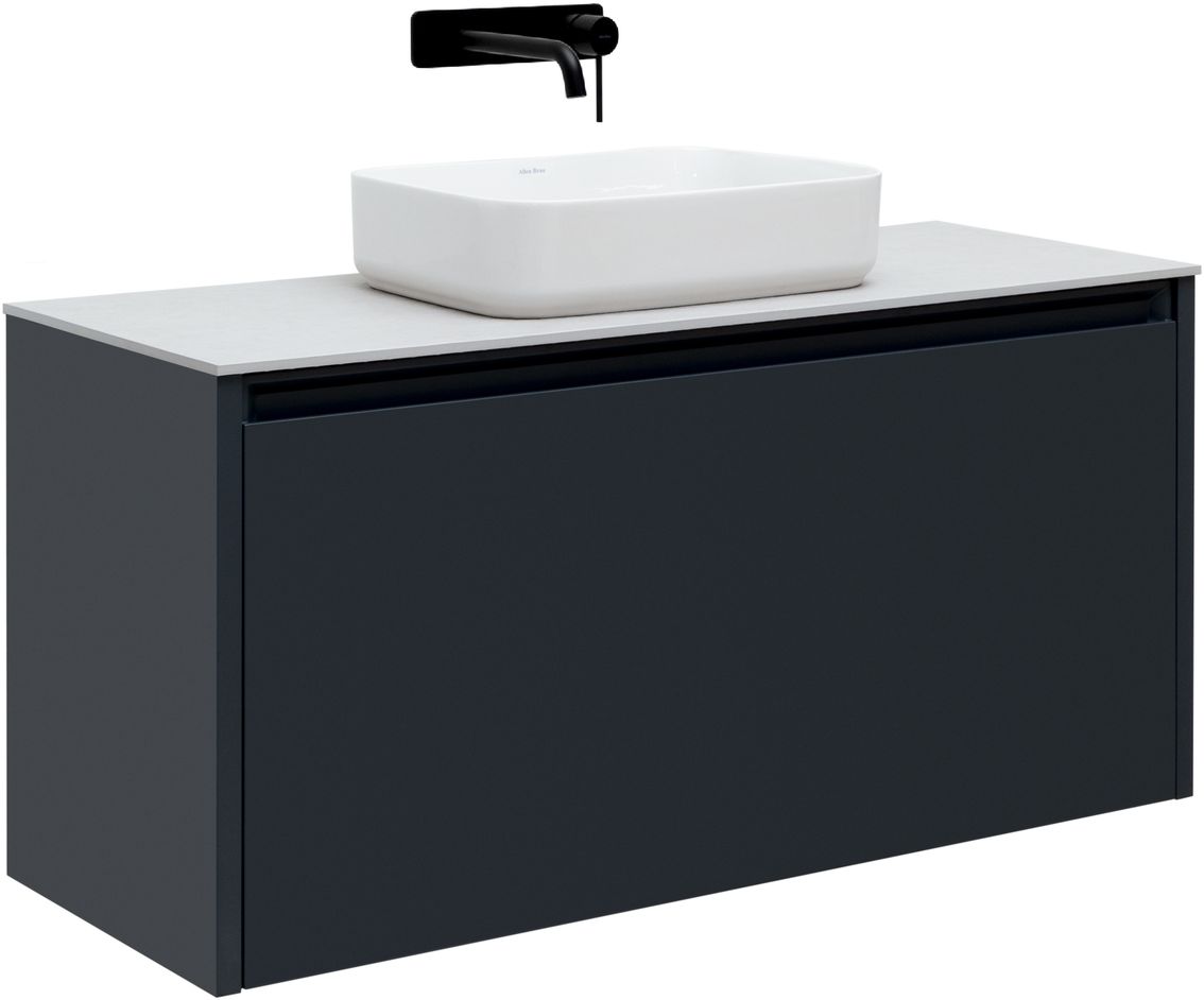 Тумба под раковину Allen Brau Fantasy 118.4x46x56.8 см антрацит 1.11006.AM