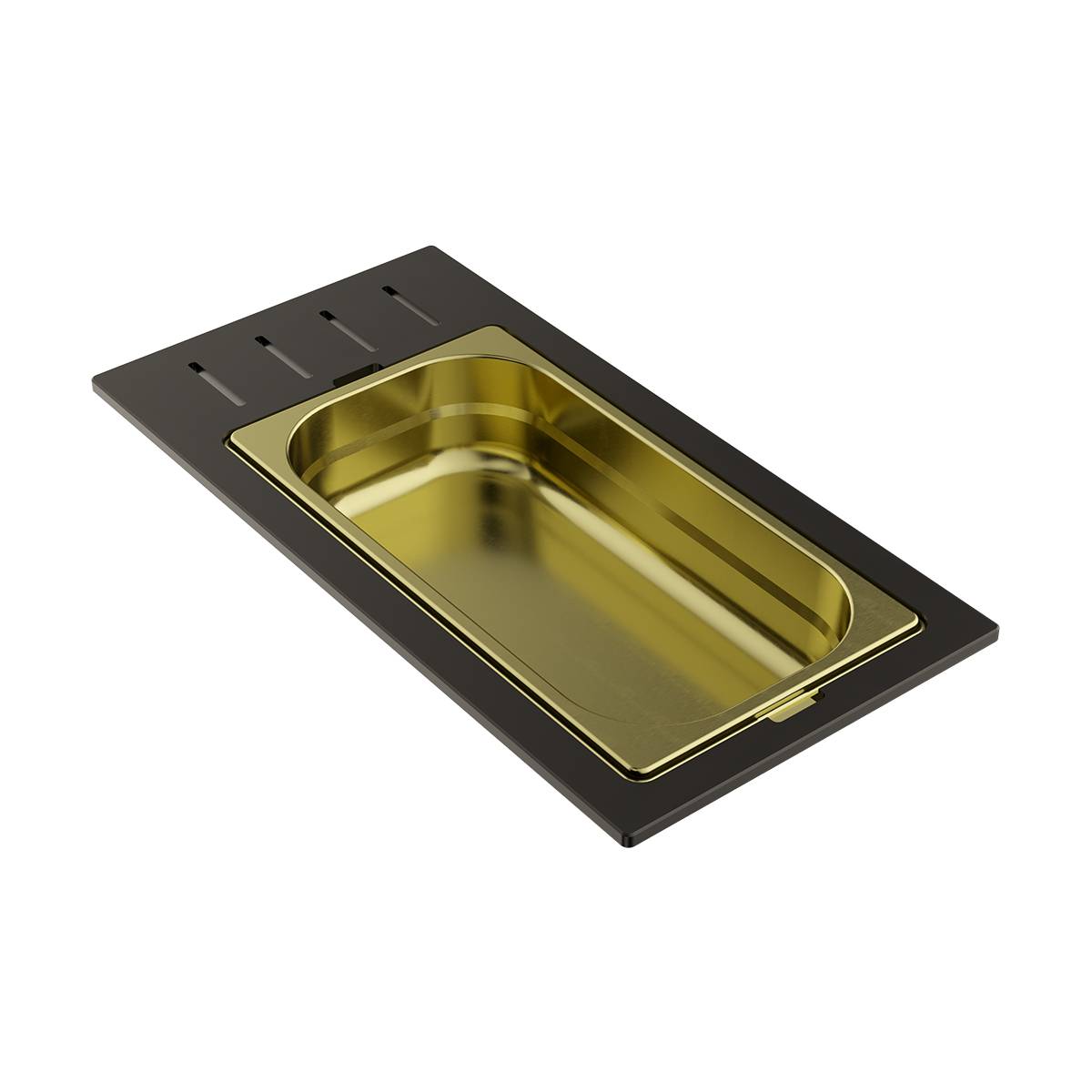 Контейнер для мойки Omoikiri DC-01-1-LG нержавеющая сталь светлое золото 4999039