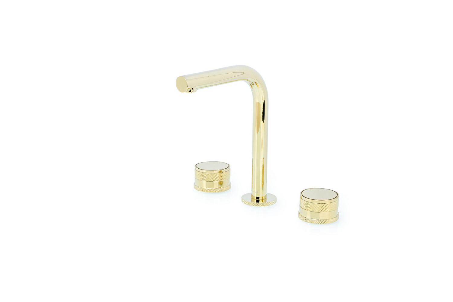 Смеситель для раковины Boheme Prestige на 3 отверстия золото 152-G-PR