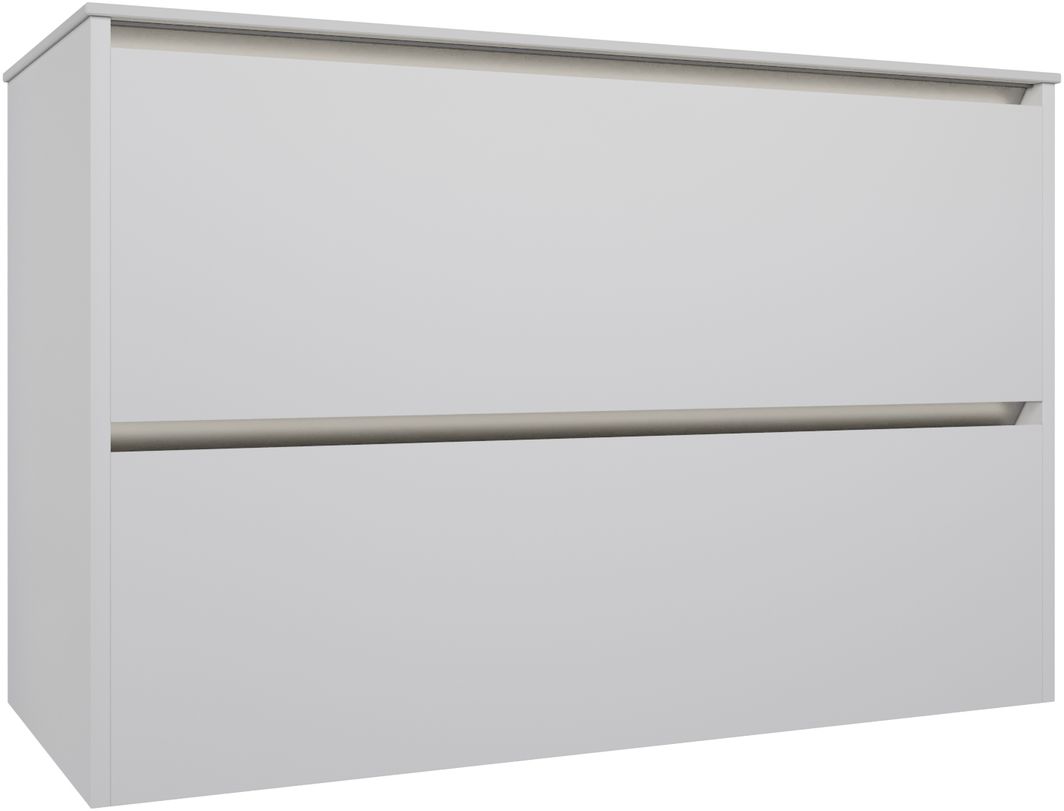 Тумба под раковину Allen Brau Activity 100x46x66.2 см белый/олива 1.34014.WM