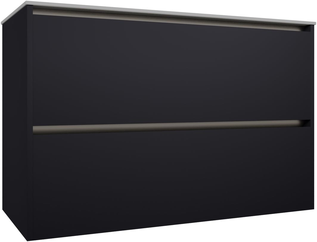 Тумба под раковину Allen Brau Activity 100x46x66.2 см антрацит/олива 1.34014.AM