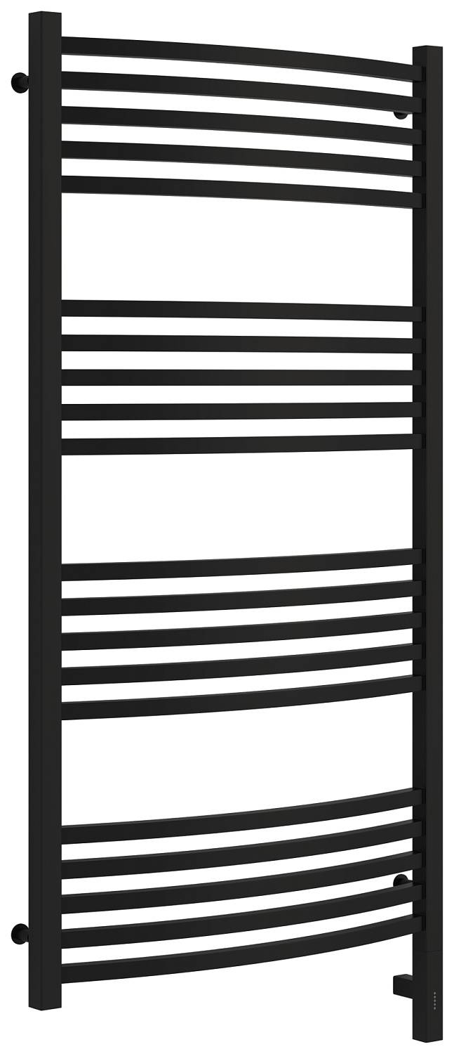 Полотенцесушитель электрический Сунержа Аркус 3.0 630x1320 мм правый матовый черный 31-5705-1260