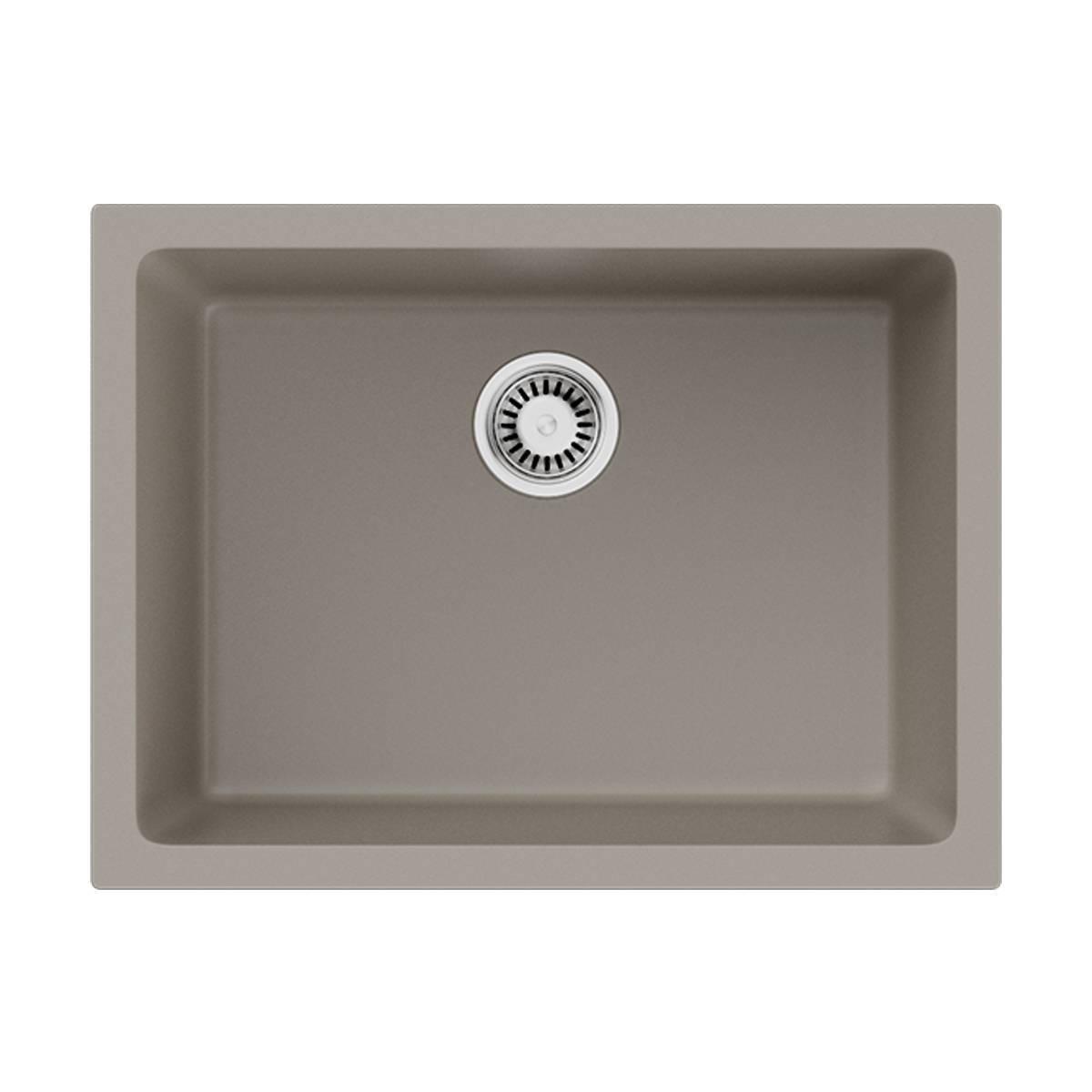 Кухонная мойка Omoikiri Okinoshima 61-U/I-CC Natceramic 61x46 см cappuccino coffee 4997067