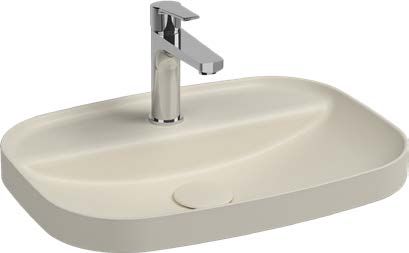 Раковина встраиваемая сверху Allen Brau Fantasy 55x40x11.4 см айвори 4.11034.IV