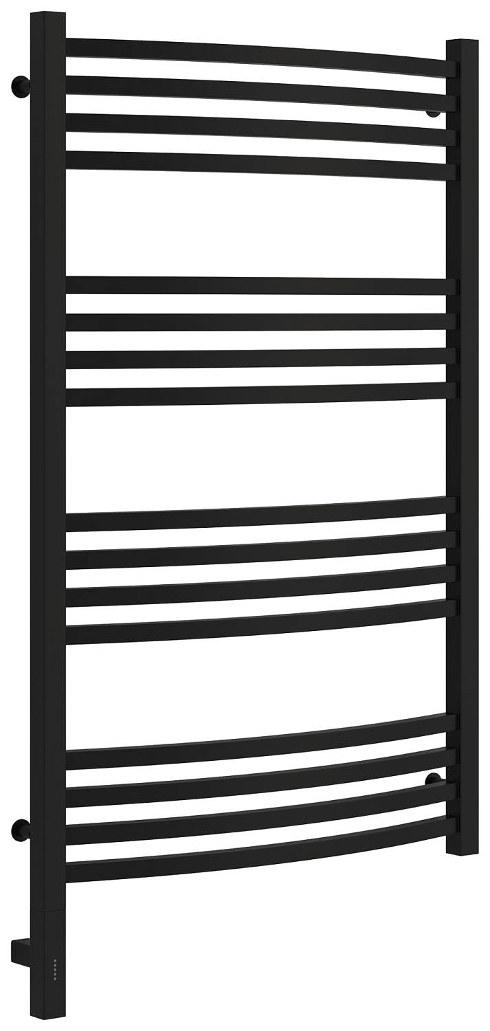 Полотенцесушитель электрический Сунержа Аркус 3.0 630x1120 мм левый матовый черный 31-5704-1060