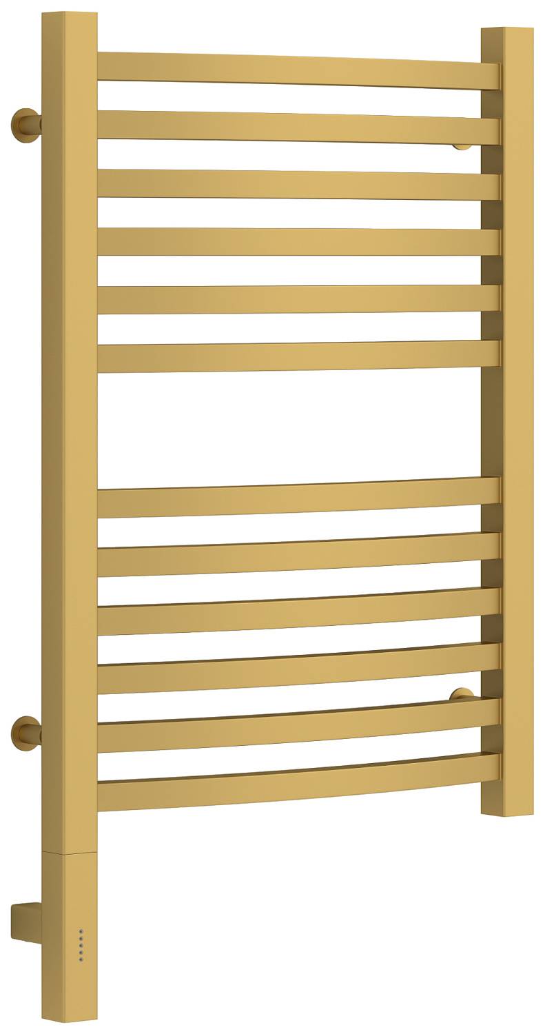 Полотенцесушитель электрический Сунержа Аркус 3.0 430x720 мм левое подключение матовое золото 032-5704-6040