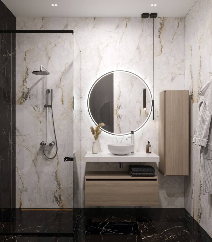 Столешница Armadi Art Flat 101х46х7 см белая 869-100-CLCT