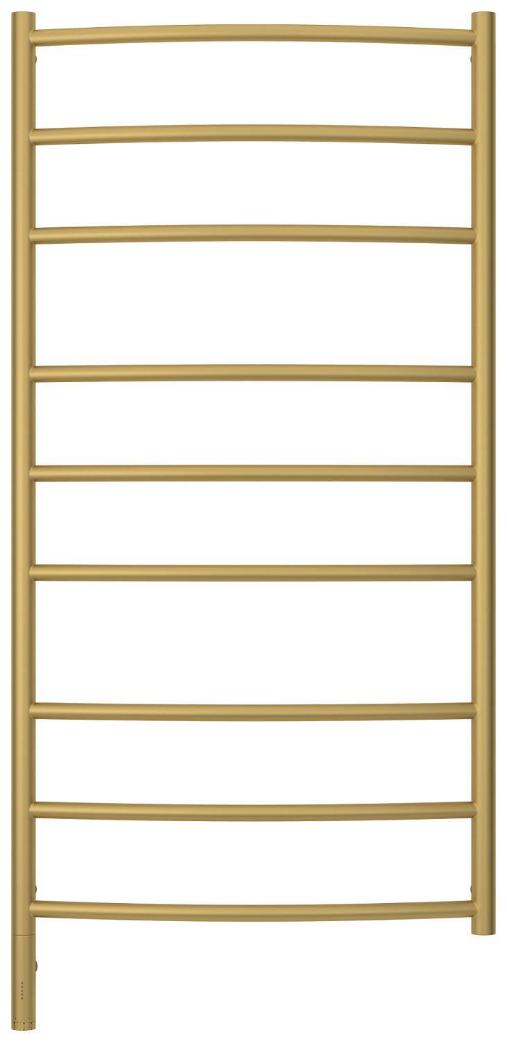 Полотенцесушитель электрический Сунержа Галант 3.0 632x1324 мм левый матовое золото 032-5800-1260
