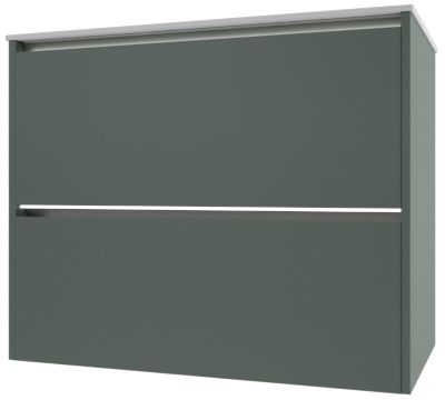 Тумба под раковину Allen Brau Activity 80x46x66,2 см олива/олива 1.34012.CGM