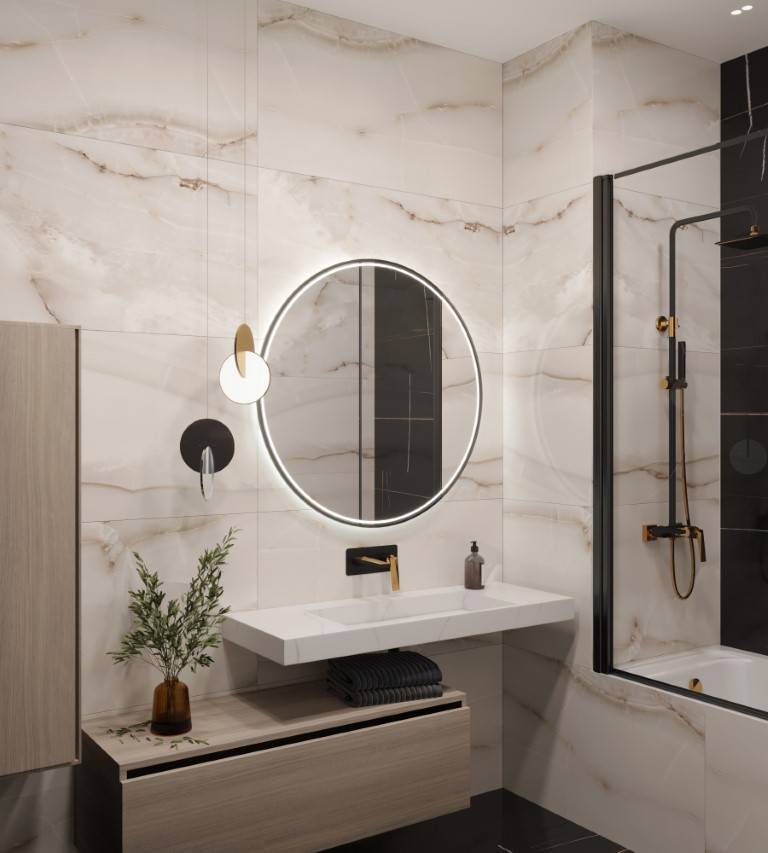 Раковина мебельная Armadi Art Flat 121х45.2х8 см прямоугольная белая 859-120-CLCT