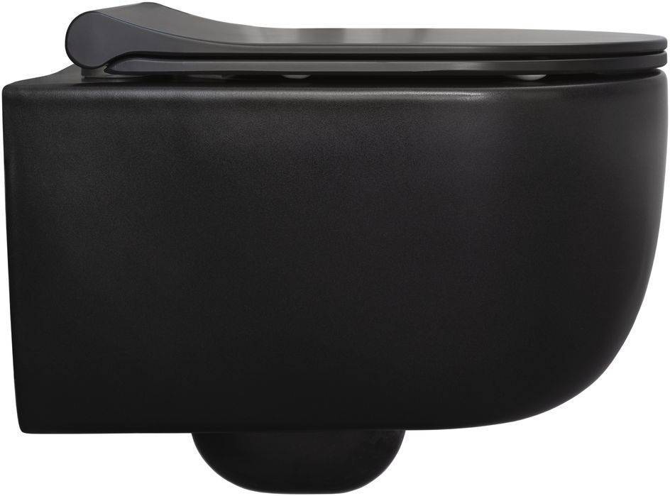 Чаша подвесного унитаза Allen Brau Priority 36х49х33 см черный 4.31002.31
