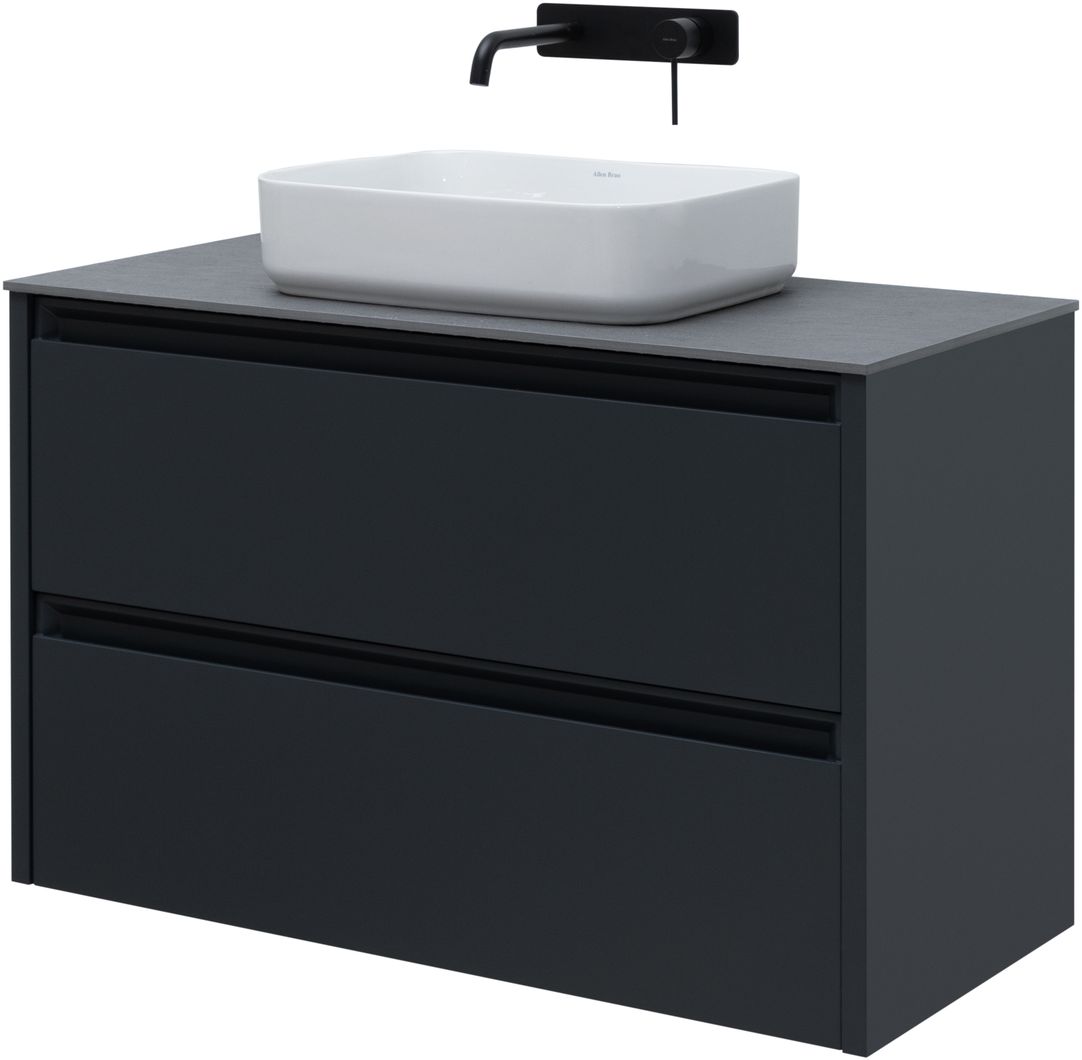 Тумба под раковину Allen Brau Fantasy 100x46x62 см антрацит 1.11003.AM