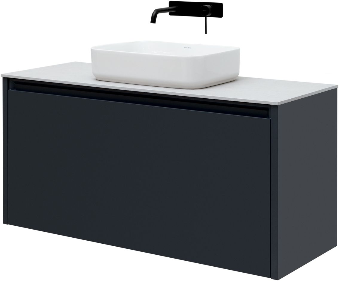 Тумба под раковину Allen Brau Fantasy 118.4x46x56.8 см антрацит 1.11006.AM