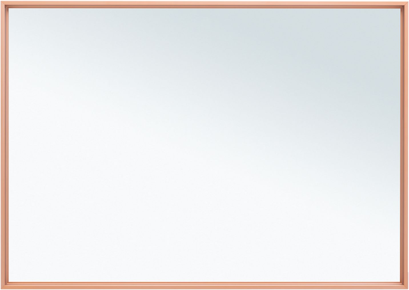 Зеркало подвесное Allen Brau Liberty 120x85 см с подсветкой медь 1.330017.60