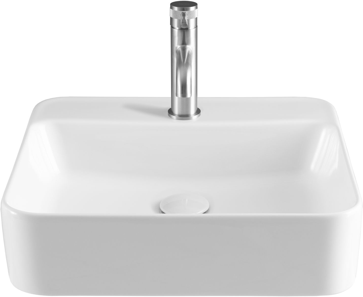 Раковина-чаша Allen Brau Liberty 48x47.9x12.6 см с 1 отверстием белая 4.32014.20