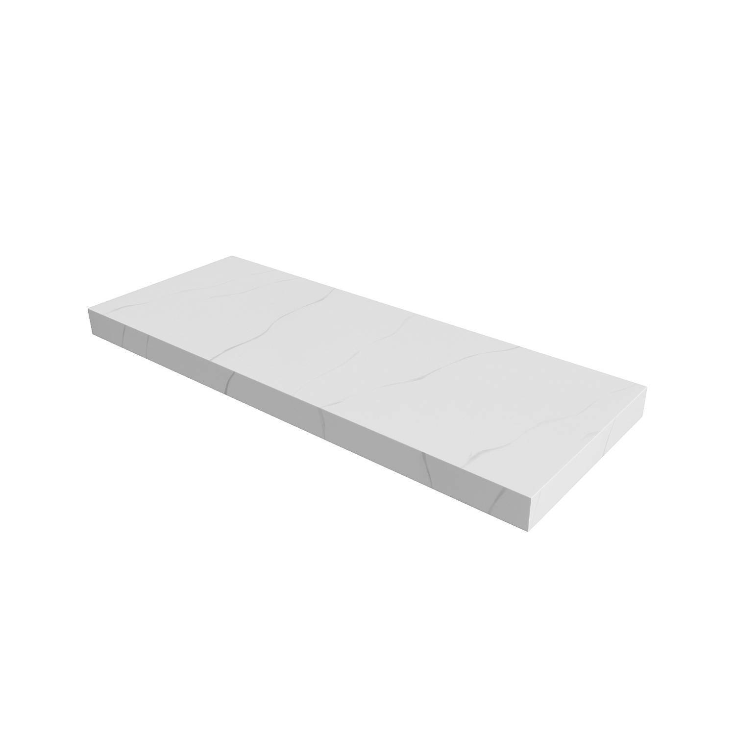 Столешница Armadi Art Flat 121х46х7 см белая 869-120-CLCT