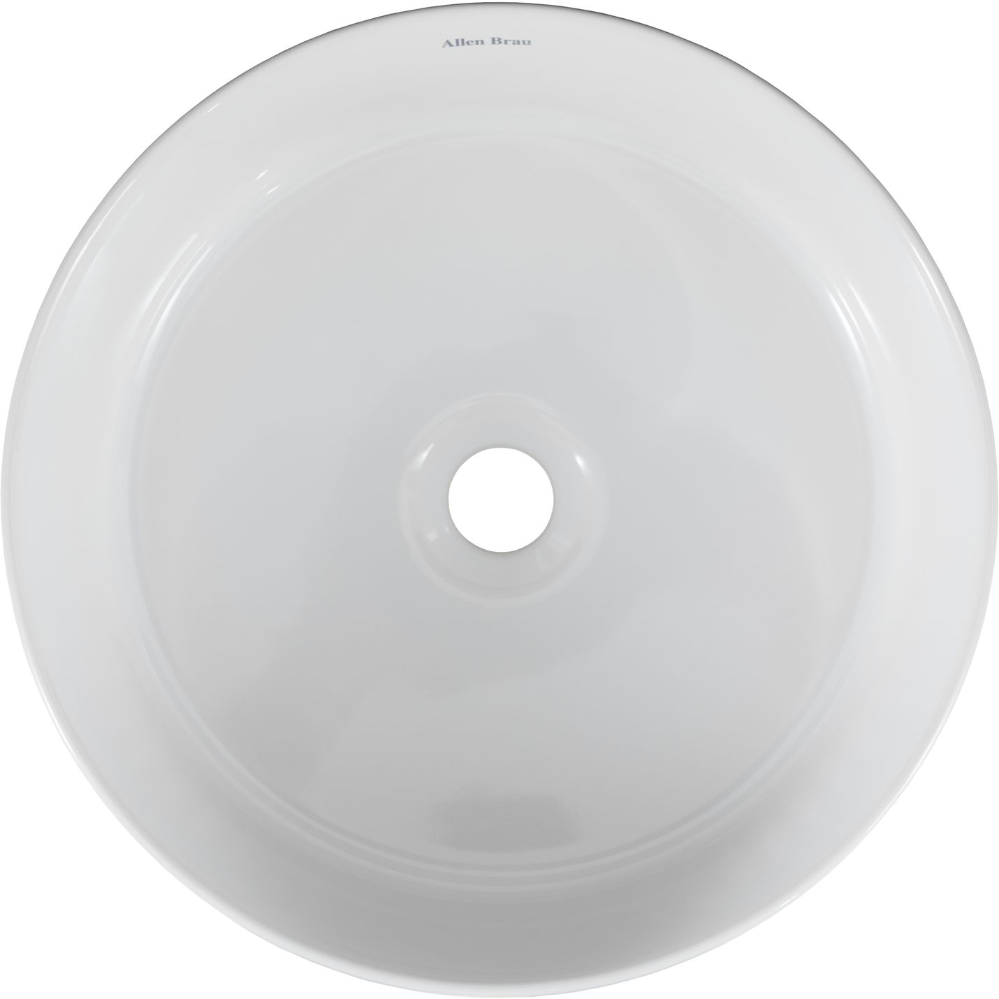 Раковина-чаша Allen Brau Fantasy 36х36х12 см белый 4.11032.20