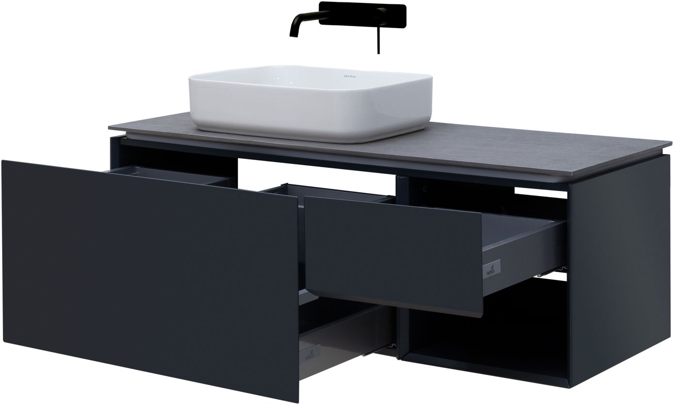Тумба под раковину Allen Brau Infinity 119,2x45,6x40,8 см антрацит 1.21006.AM