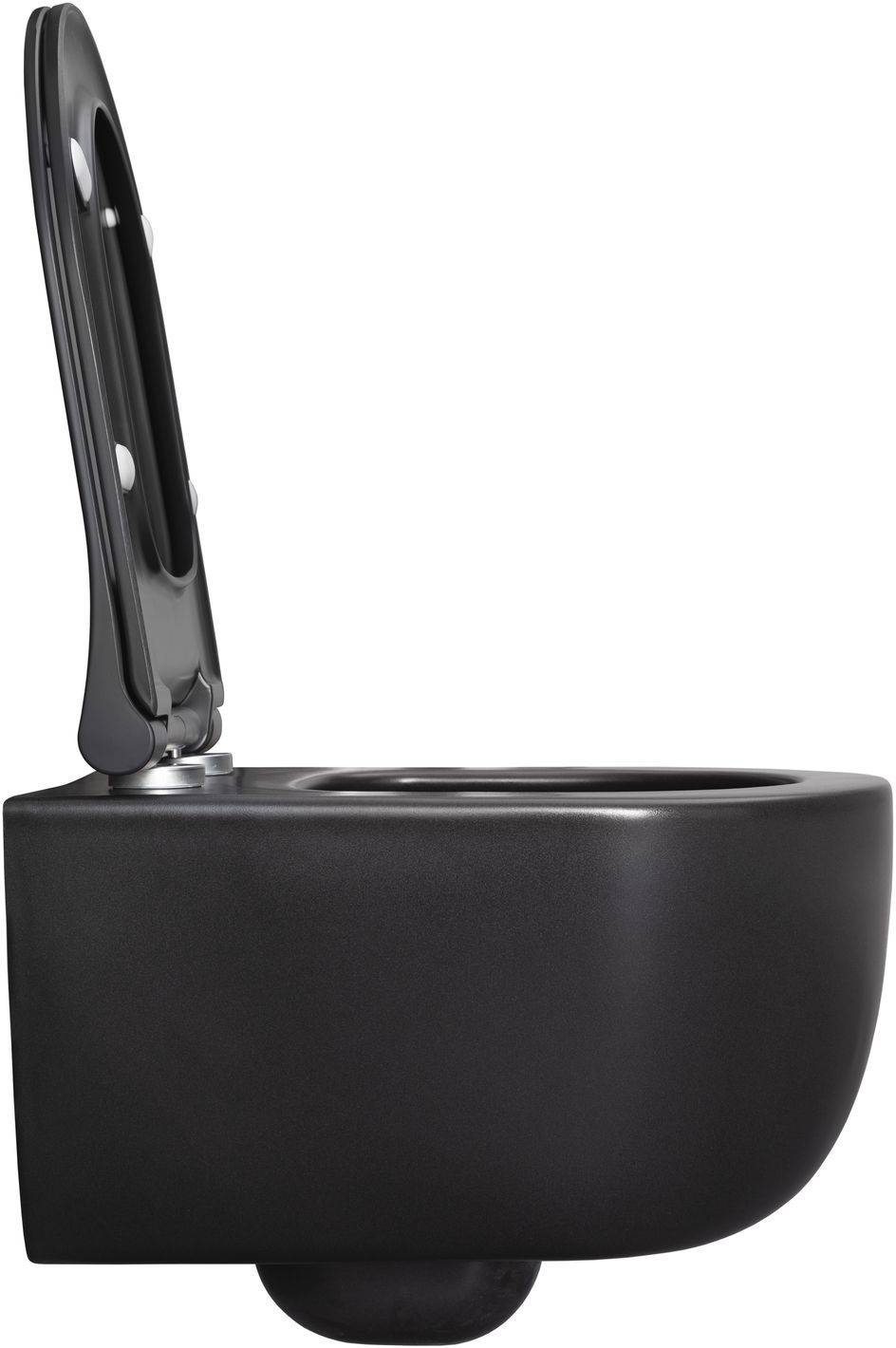 Чаша подвесного унитаза Allen Brau Priority 36х49х33 см черный 4.31002.31