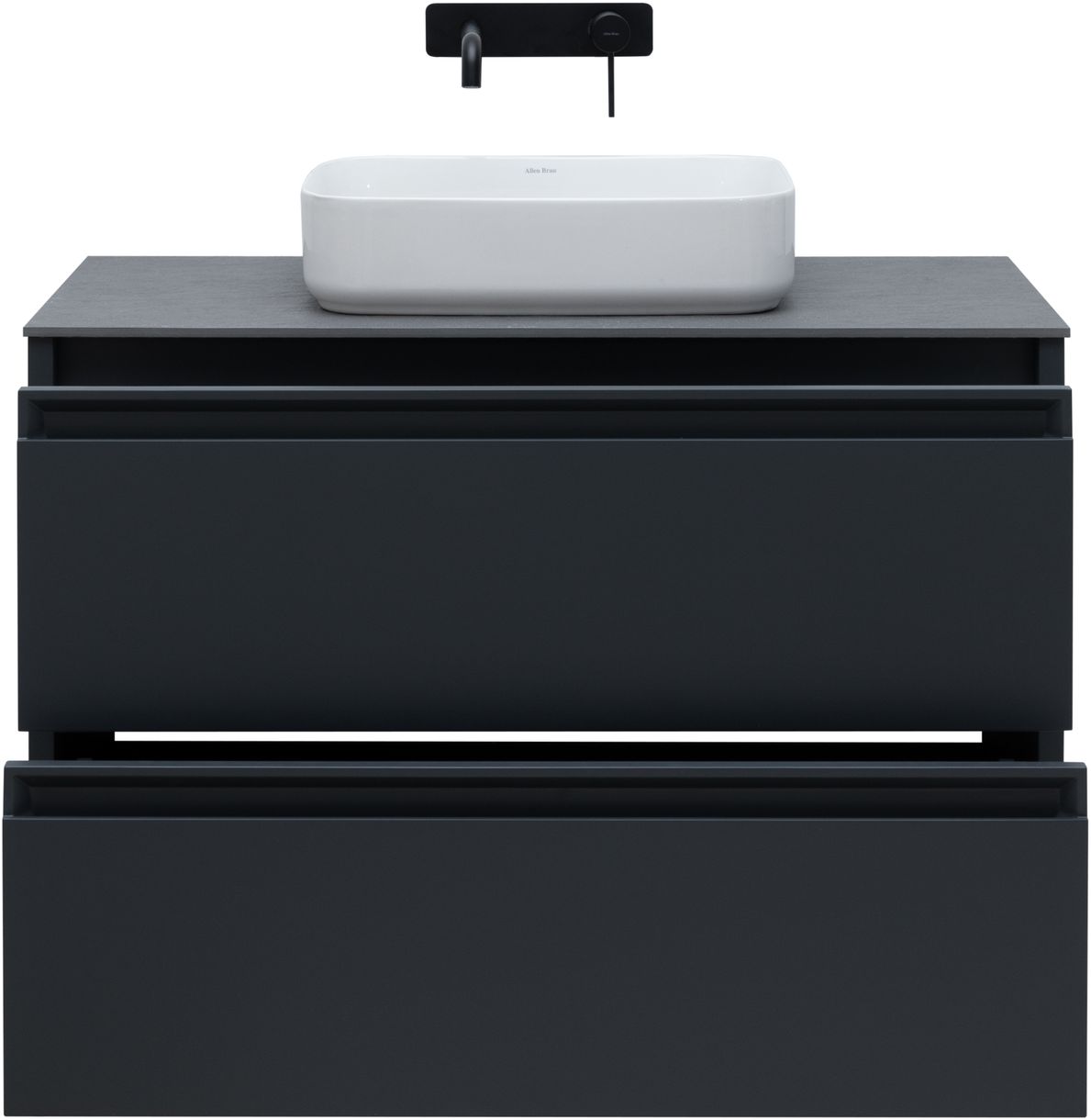 Тумба под раковину Allen Brau Fantasy 100x46x62 см антрацит 1.11003.AM