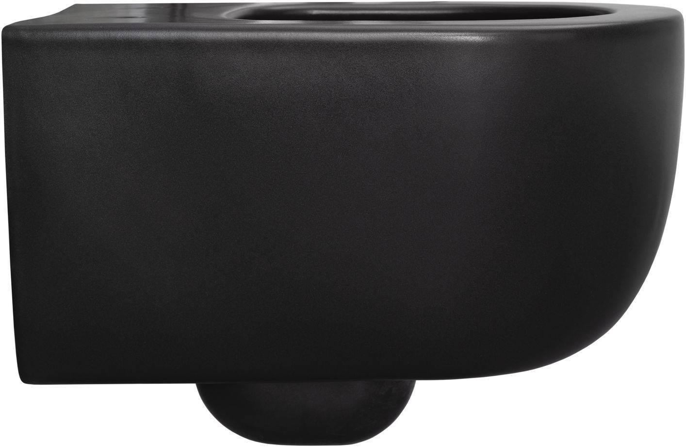 Чаша подвесного унитаза Allen Brau Priority 36х49х33 см черный 4.31002.31