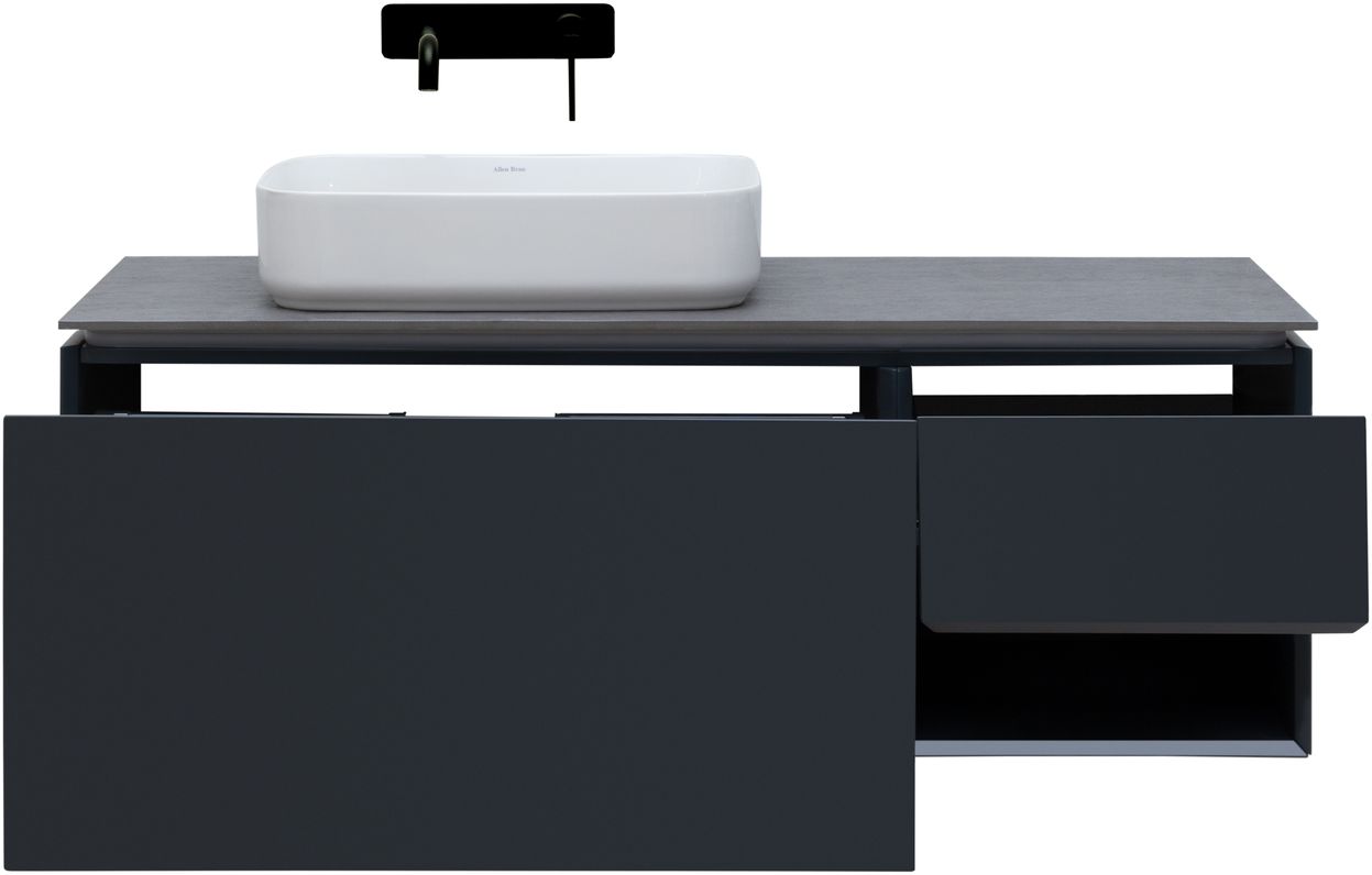 Тумба под раковину Allen Brau Infinity 119,2x45,6x40,8 см антрацит 1.21006.AM