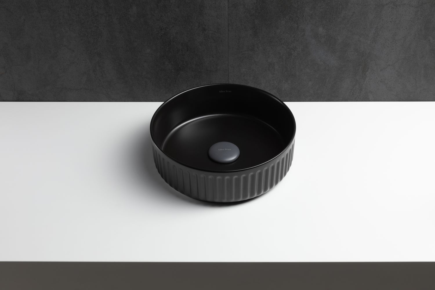 Раковина-чаша Allen Brau Fantasy 36х36х12 см черный 4.11032.31