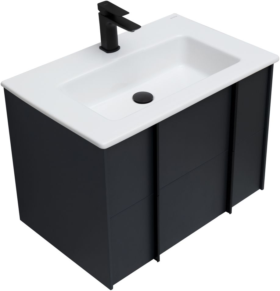 Тумба под раковину Allen Brau Reality 70x46.2x50 см антрацит 1.32004.AM