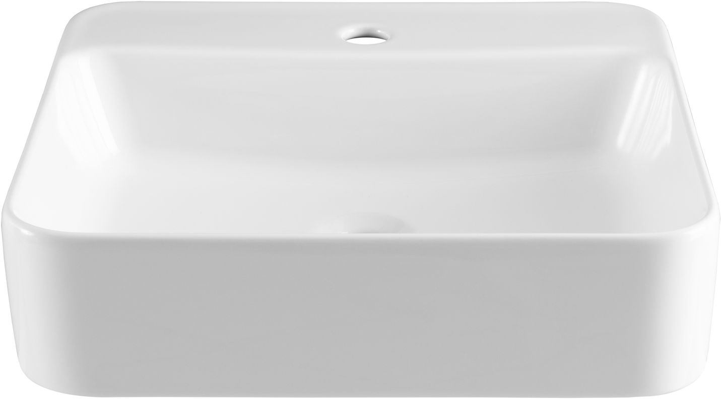 Раковина-чаша Allen Brau Liberty 48x47.9x12.6 см с 1 отверстием белая 4.32014.20