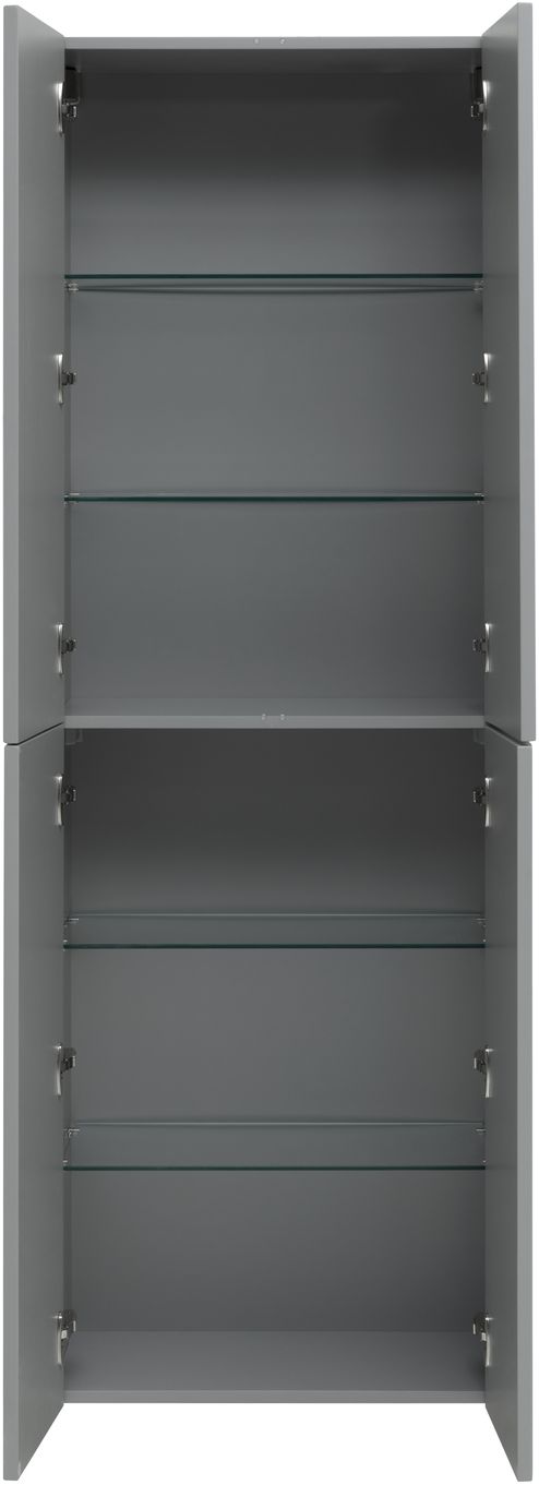 Шкаф-пенал подвесной Allen Brau Eclipse 60x32.2x180 см платина матовый 1.E1006.PGM