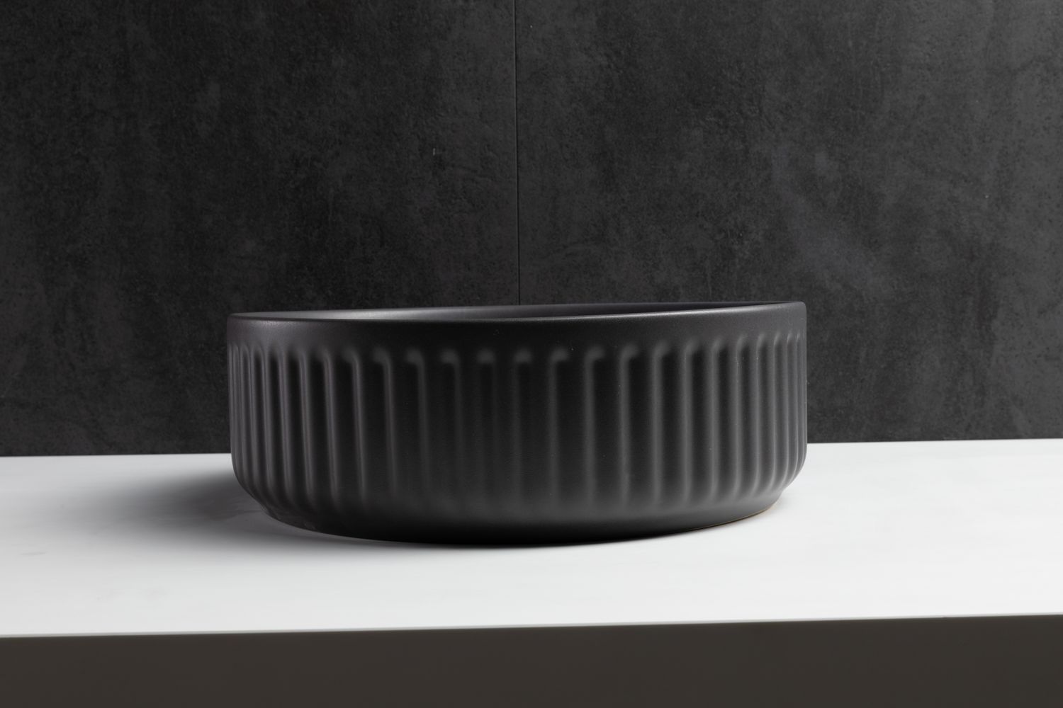 Раковина-чаша Allen Brau Fantasy 36х36х12 см антрацит 4.11032.AN