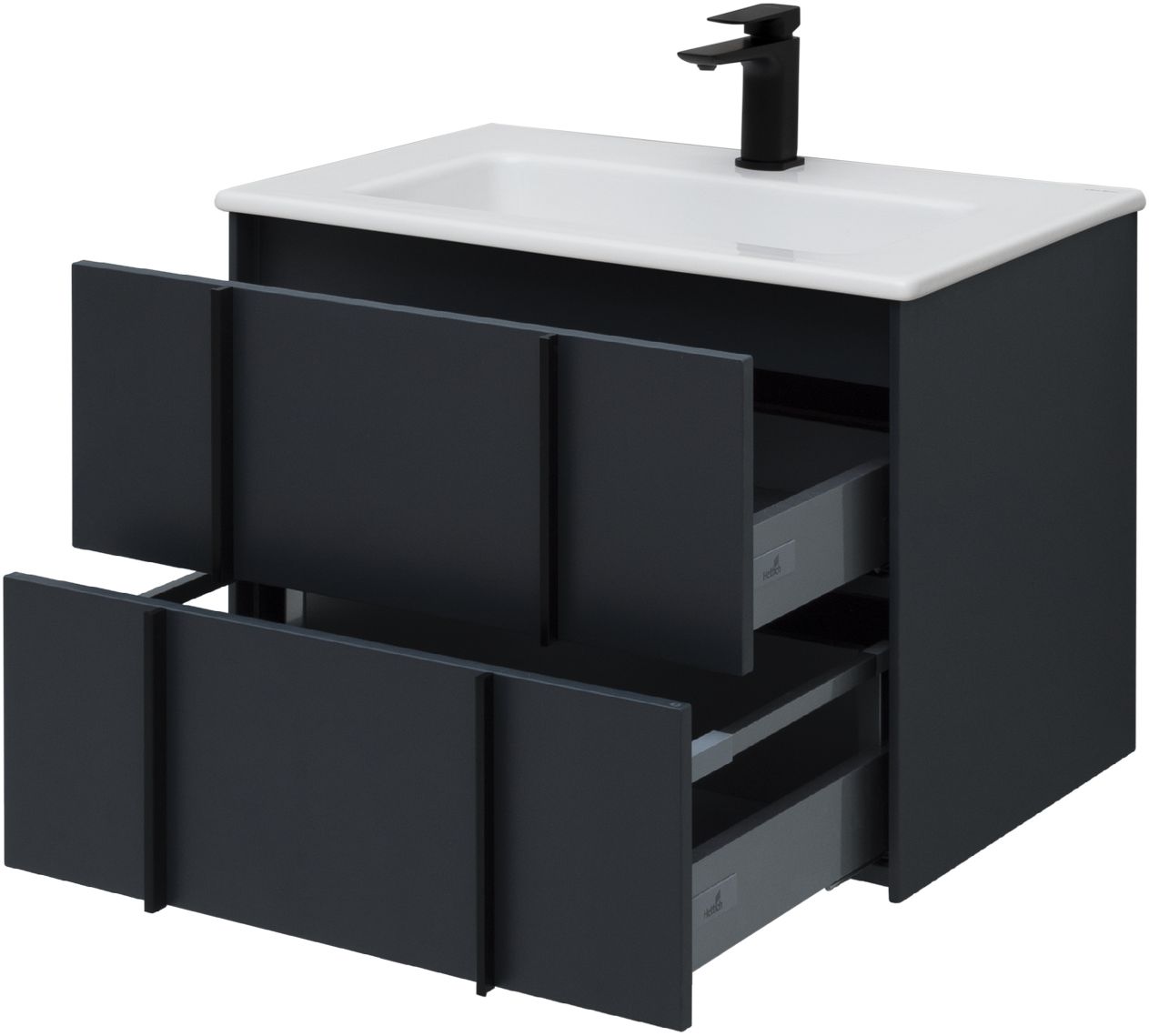 Тумба под раковину Allen Brau Reality 70x46.2x50 см антрацит 1.32004.AM