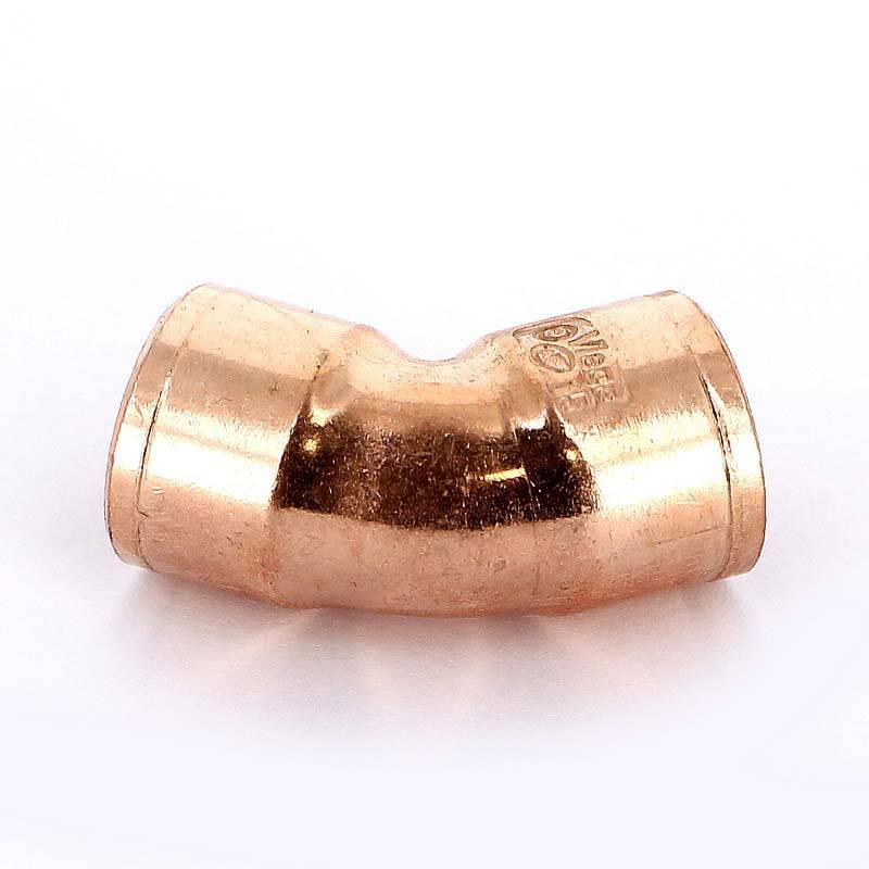 Угол двухраструбный 45 градусов пайка Viega 15 мм 100483