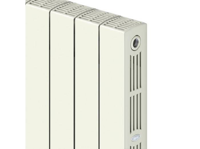 Радиатор биметаллический RIFAR SUPReMO 500 4 секции боковое подключение айвори RAL 1015 4RS50-4-IV