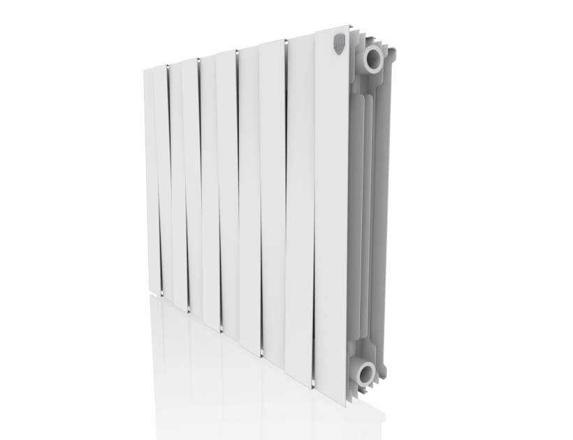 Радиатор биметаллический Royal Thermo PianoForte 500 Bianco Traffico 10 секций НС-1176322