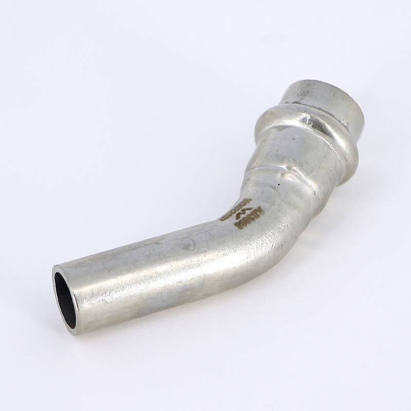 Угольник-вставка 45° пресс IBP >B< Press Inox 15 мм нержавеющая сталь PS5040 0150000